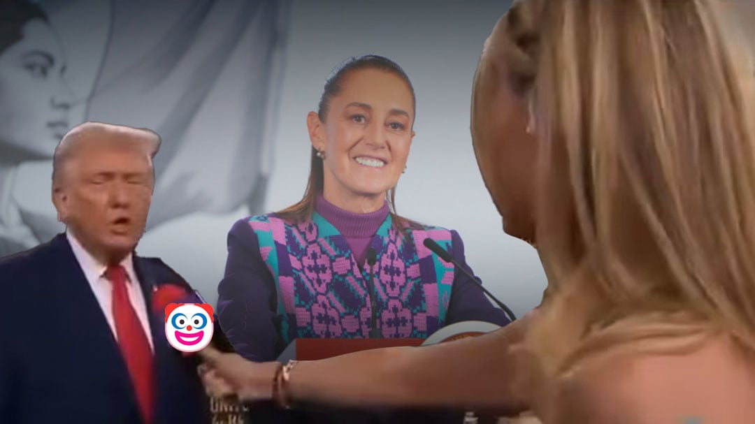 “Excelente trabajo”: Trump elogia a Sheinbaum en entrevista con Inés Sainz