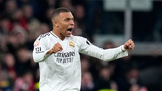 Kylian Mbappé, jugador del Real Madrid.