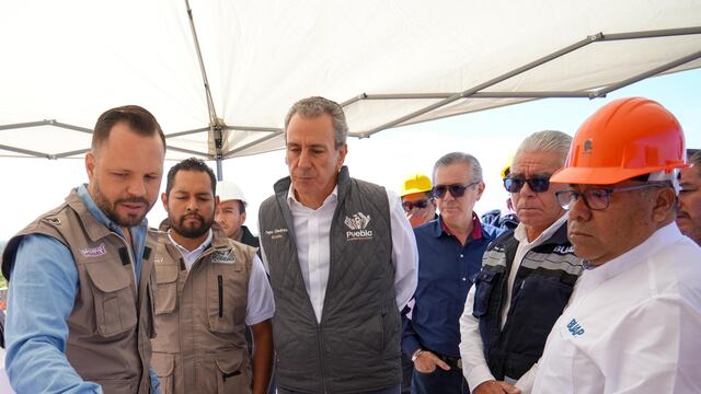 Pepe Chedraui supervisa construcción del Bachillerato Tecnológico BUAP
