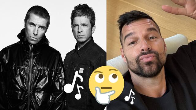 ¿Ricky Martin telonero de conciertos de Oasis?