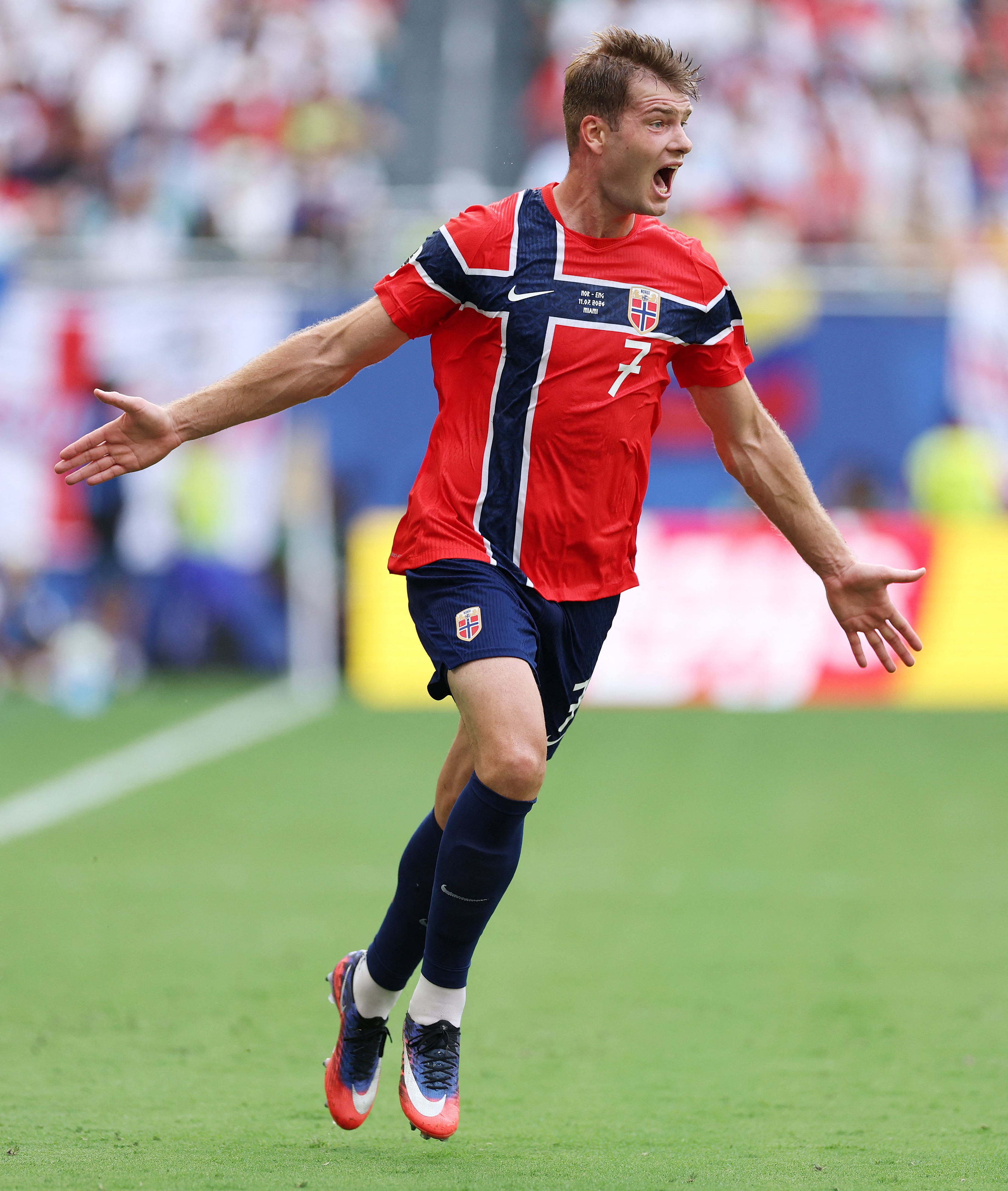 Alexander Sørloth, jugador de la selección de Noruega en el Mundial 2026