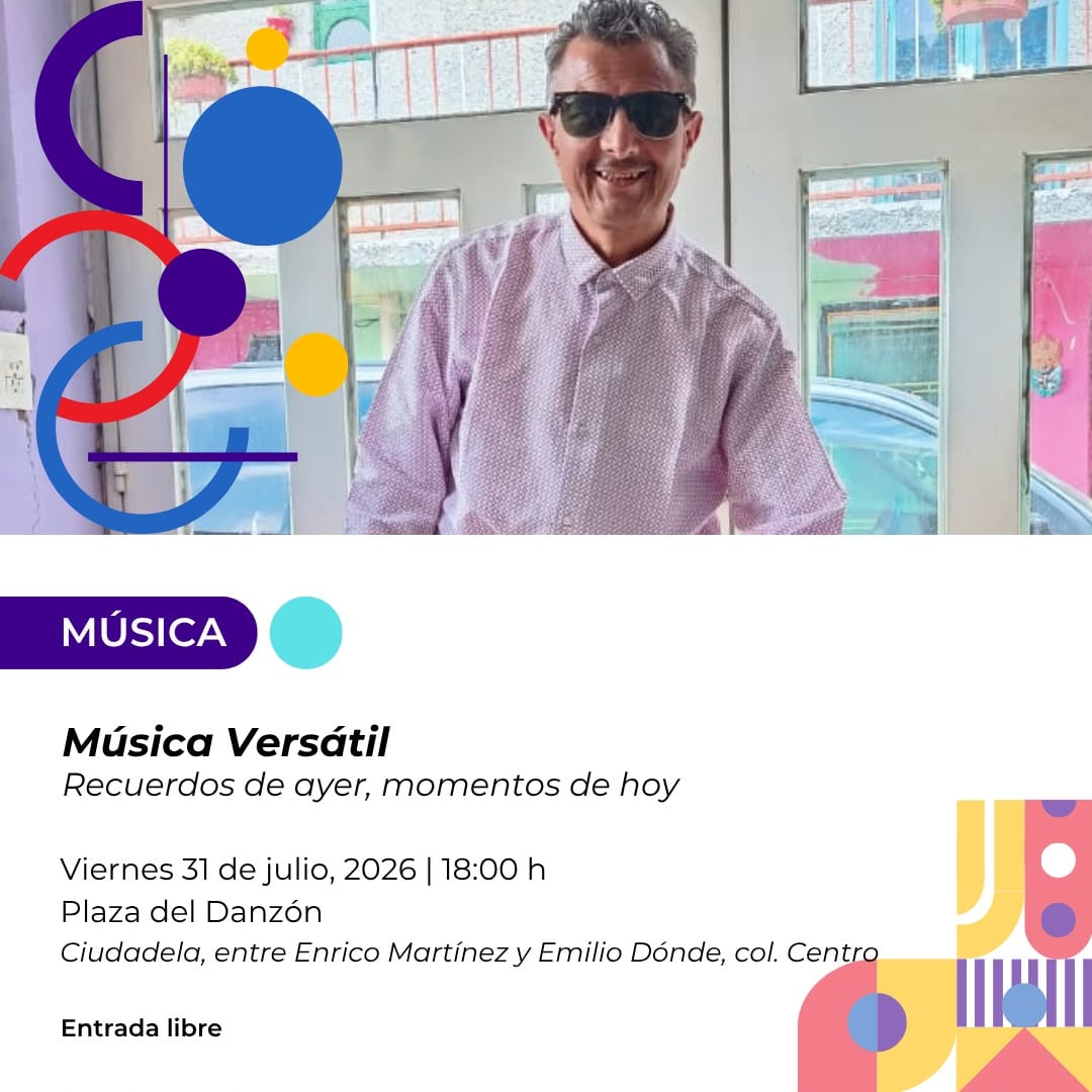 Ale Rojo de la Vega impulsa agenda cultural gratuita en la Alcaldía Cuauhtémoc.