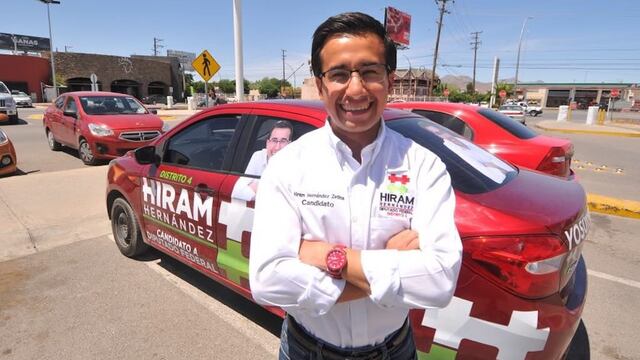 Hiram Hernández Zetina, el candidato más joven en buscar una diputación federal