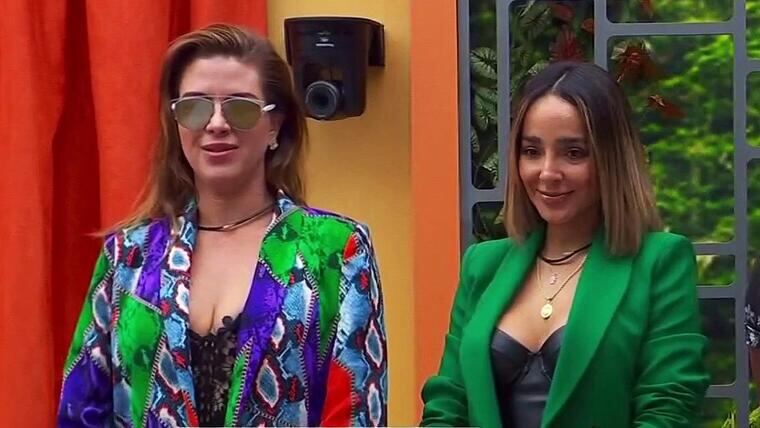 Alicia Machado y Manelyk González (Telemundo)