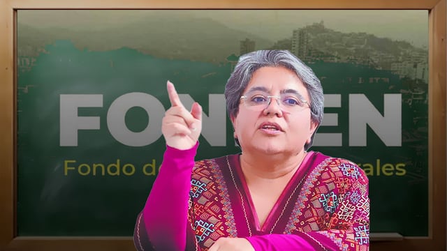 Raquel Buenrostro explica la historia del FONDEN durante conferencia