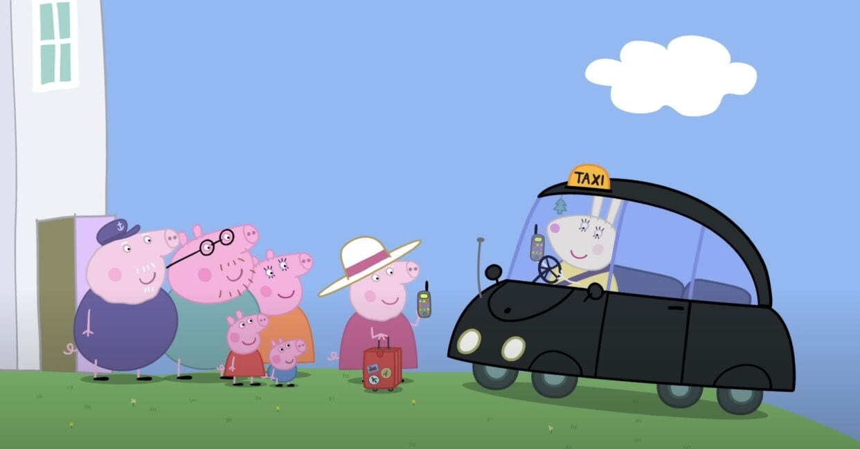 El taxi de la Señorita Liebre