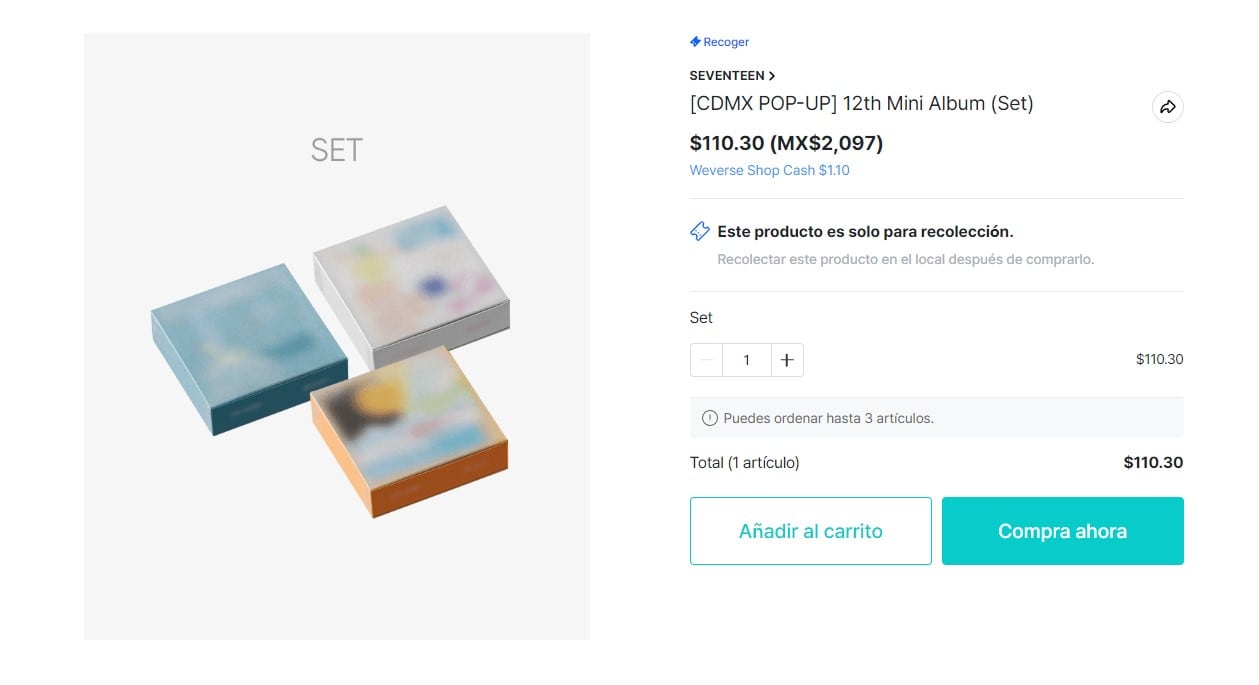 Nuevo álbum de SEVENTEEN