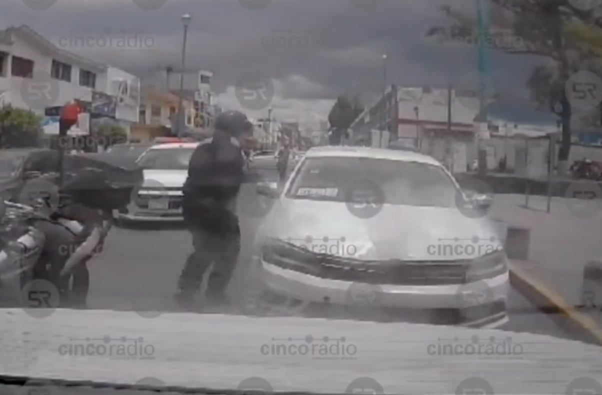 Conductor ebrio embiste a madre e hijo en Tlaxcala