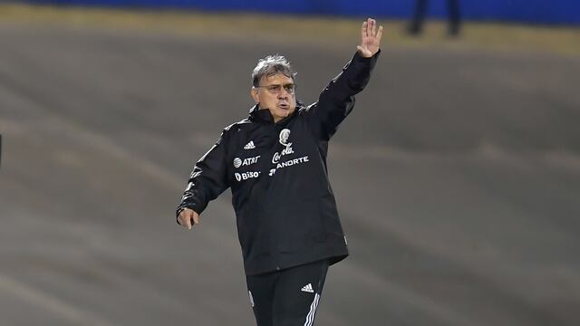 Gerardo Martino en juego de la Selección