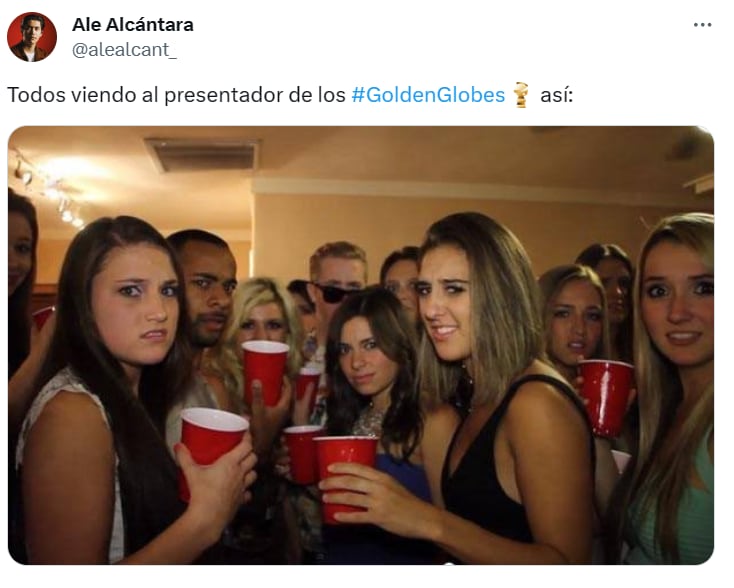 Memes de los Globos de Oro 2024