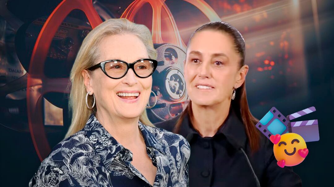“La mejor actriz del mundo”: Sheinbaum elogia a Meryl Streep