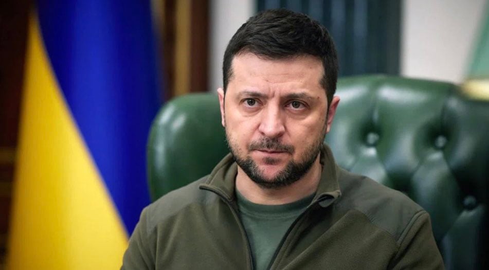 Volodímir Zelenski presidente de Ucrania/Twitter