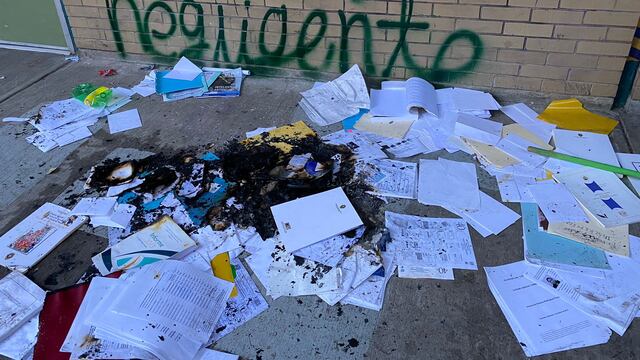 CCH Sur: Encapuchados destrozan instalaciones por denuncias de violencia de género