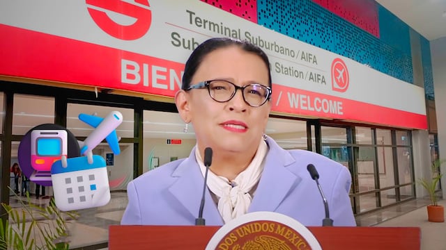 Tren Buenavista-AIFA abriría el próximo fin de semana, adelanta Rosa Icela Rodríguez