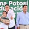 Ricardo Gallardo entregó apoyos a estudiantes del altiplano de San Luis Potosí