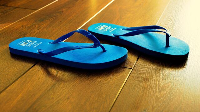 Par de chanclas