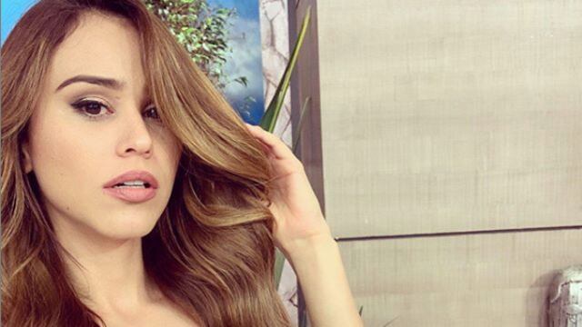 "La chica del clima" fue víctima de los hackers.