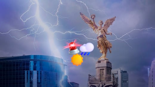 Domingo de calor y lluvias: alertan por tormentas eléctricas en CDMX