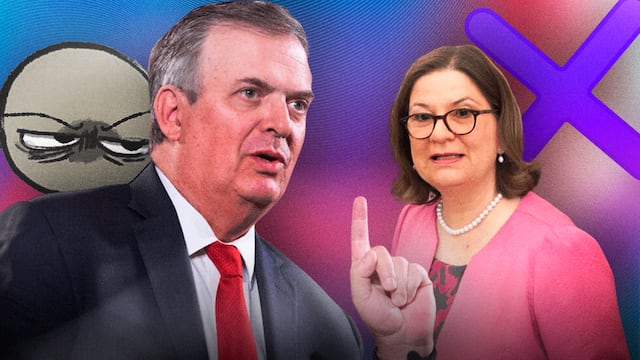 Marcelo Ebrard contra Martha Bárcena