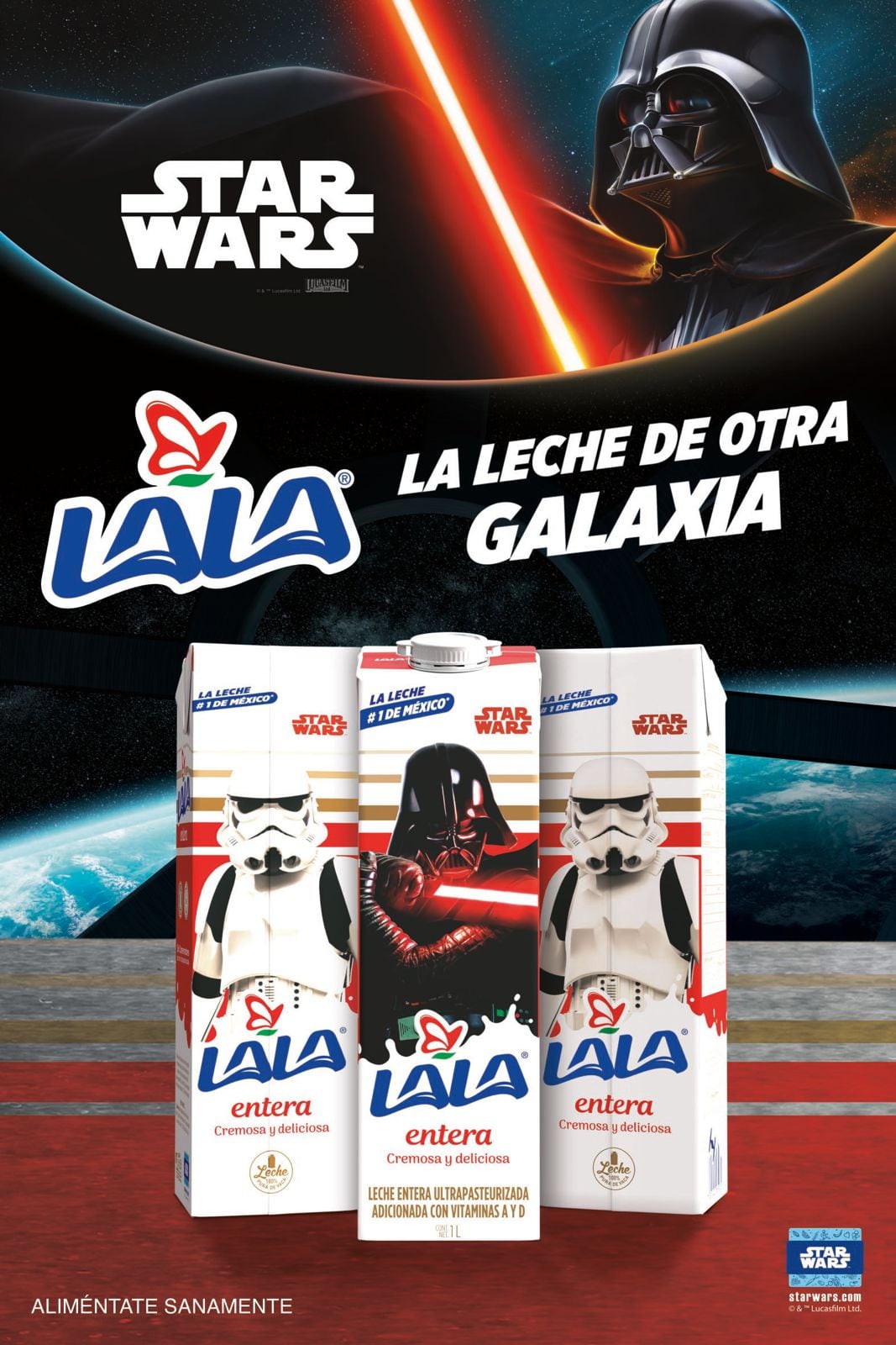 Lala y Star Wars