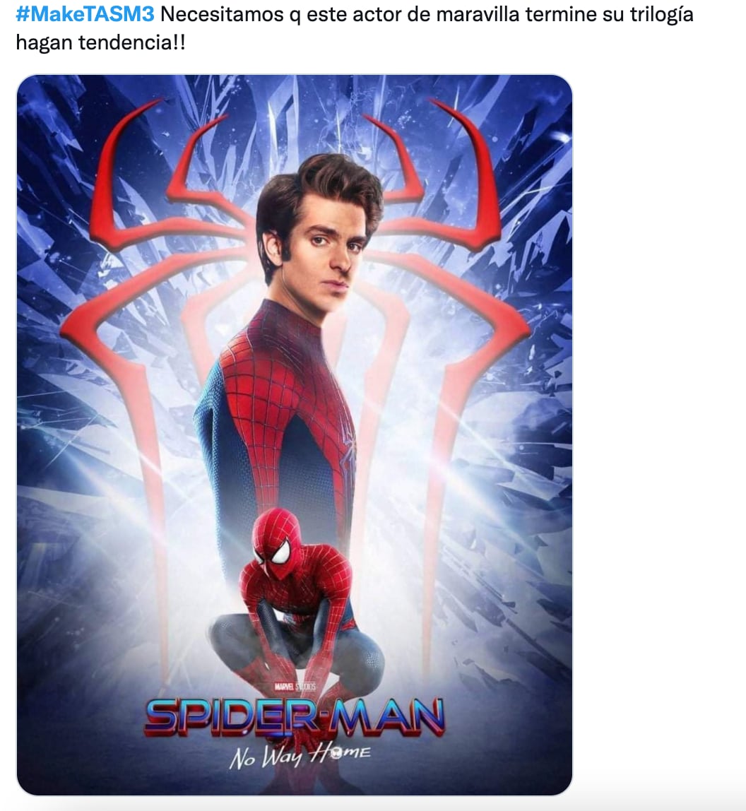 Fans piden una tercera película de Spider-Man con Andrew Garfield