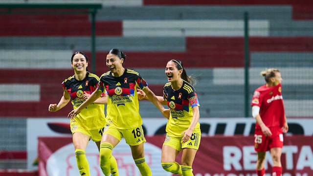 América humilla a Toluca y tiene un pie en la final de la Liga MX Femenil