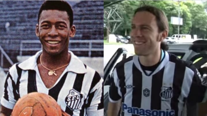 Antonio de Nigris y Pelé, Santos de Brasil