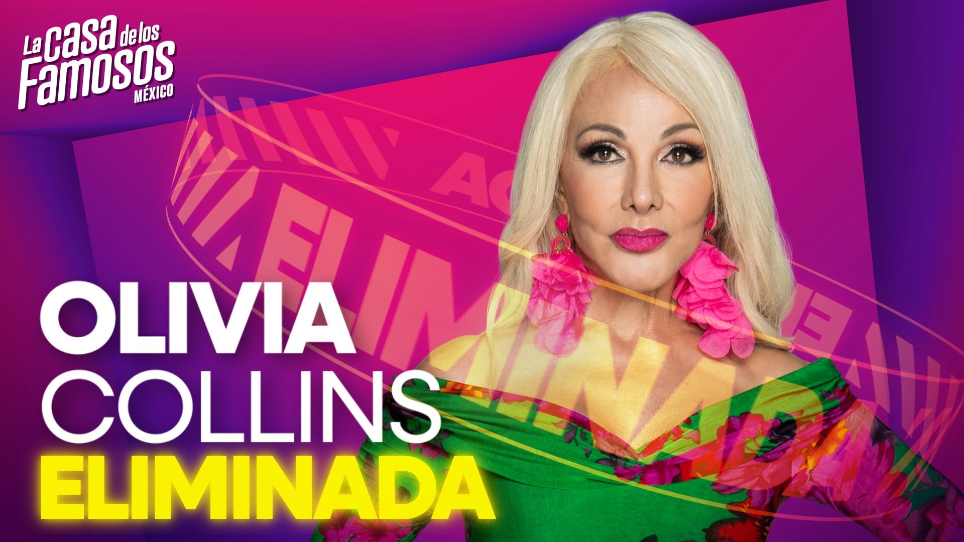 Olivia Collins, eliminada de La Casa de los Famosos México 2025