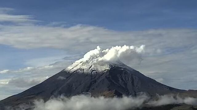 Volcán Popocatépetl hoy 30 de julio