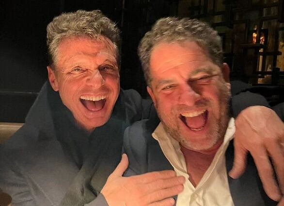 Luis Miguel y el cineasta Brett Ratner