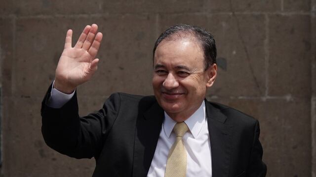 Alfonso Durazo, gobernador de Sonora, en Palacio Nacional