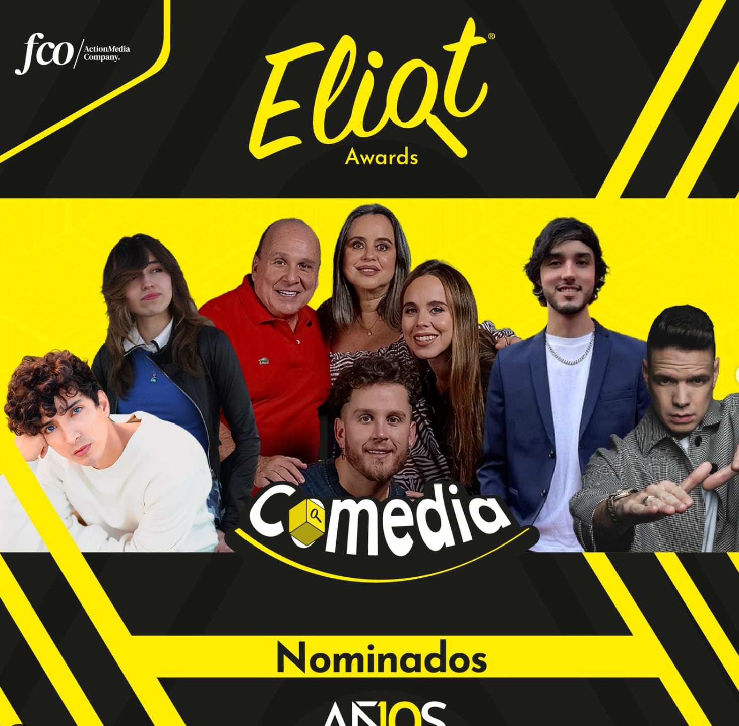 NOMINADOS EN LA CATEGORÍA COMEDIA DE LOS ELIOT AWARDS 2024