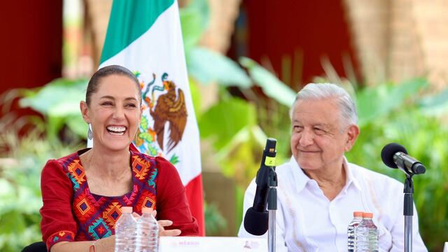 La presidenta que llega y el presidente que se va