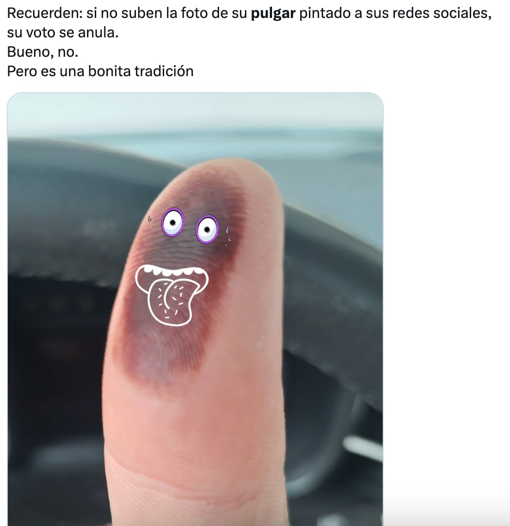 Memes recomiendan proteger los datos biométricos en estas elecciones 2024 en México