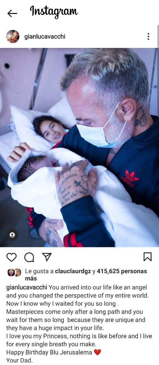 Publicación de Instagram