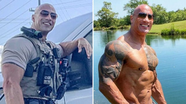 Eric Fields y Dwayne Johnson