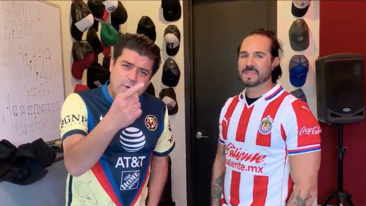 Chivas vs Club América: Jorge El Burro Van Rankin apuesta con José Ron