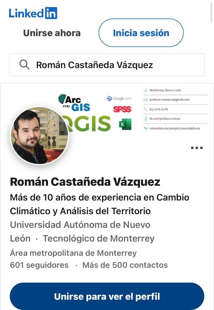 Román Castañeda, ecologista PAN