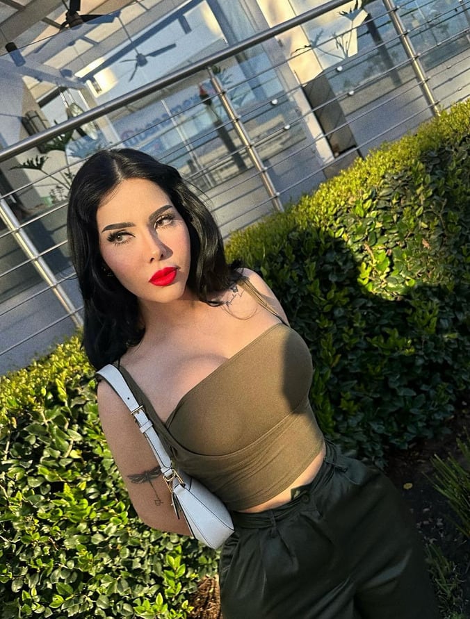 Sol León, creadora de contenido.