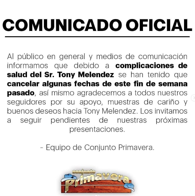 Comunicado Conjunto Primavera