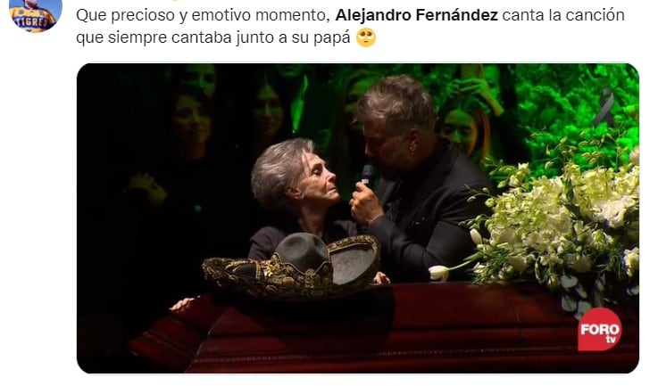 Comentarios sobre el homenaje a Vicente Fernández