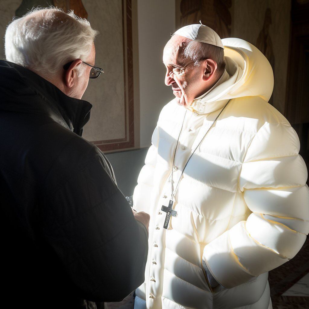 Papa Francisco se viste de Prada