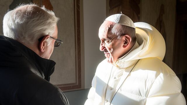 Papa Francisco se viste de Prada