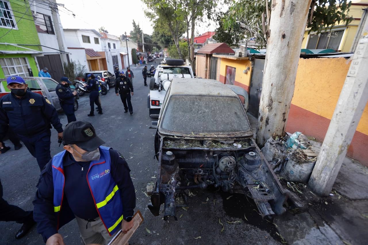 Retiro de vehículos chatarra en Coyoacán
