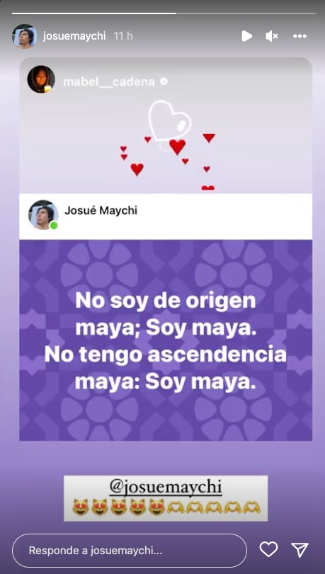 Josué Maychi en Instagram