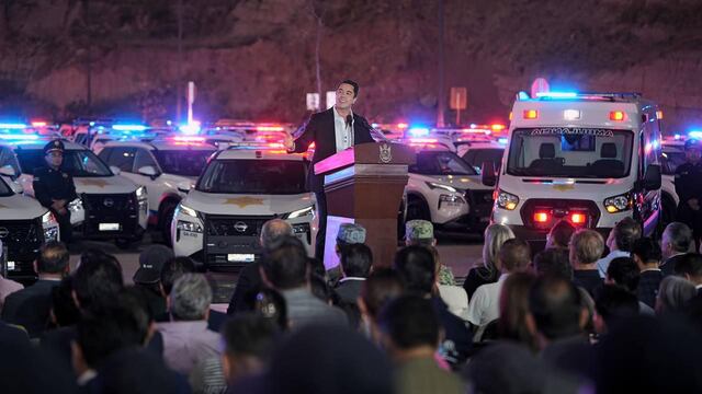 Felifer Macías entrega 223 nuevas unidades a la Secretaría de Seguridad Pública Municipal