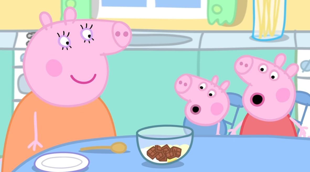 Peppa Pig por Día Mundial de la Repostería