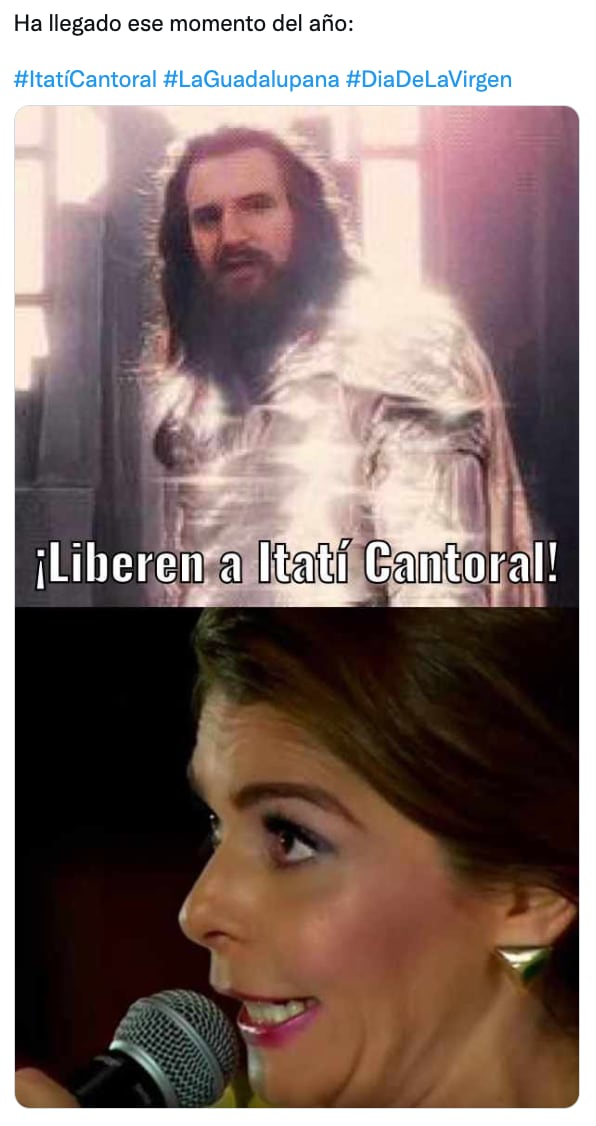 Meme de Itatí Cantoral cantando La Guadalupana