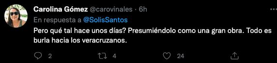 Usuario muestra su molesta por video donde Hospital General de Perote, en Veracruz, se inunda.