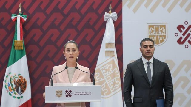 Claudia Sheinbaum y Omar García Harfuch en conferencia por el atentado contra Ciro Gómez Leyva